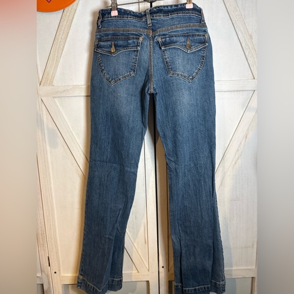 Mossimo Supply Co. Women's Blue Straight Leg Jeans - Picture 5 of 5